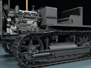 Tractor c65 3Dモデル