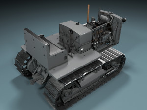 Tractor c65 3Dモデル