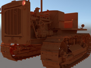 Tractor c65 3Dモデル
