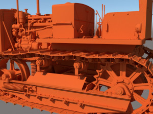 Tractor c65 3Dモデル