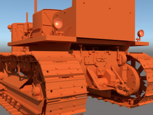 Tractor c65 3Dモデル