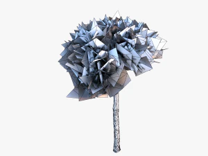 italian stone pine - pinus pinea and pinaster 3D Model