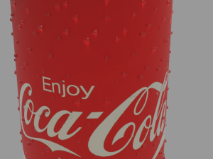 can of coca-cola 3D 模型