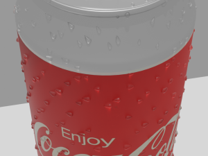 can of coca-cola Modello 3D
