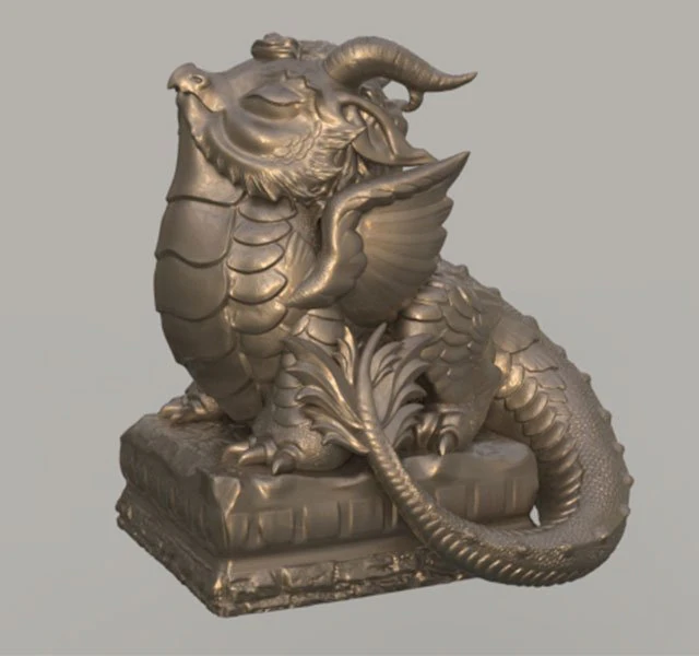 Baby dragon 3D Print Model .c4d .max .obj .3ds .fbx .stl .blend 