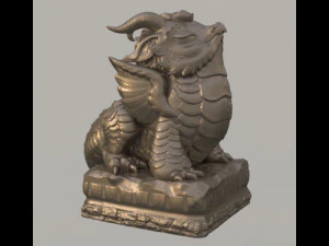Baby dragon 3D Print Model