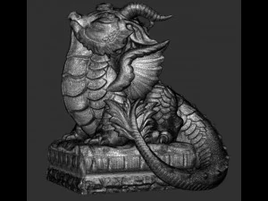 Baby dragon 3D Print Model