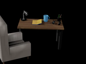 desktop 3D Model