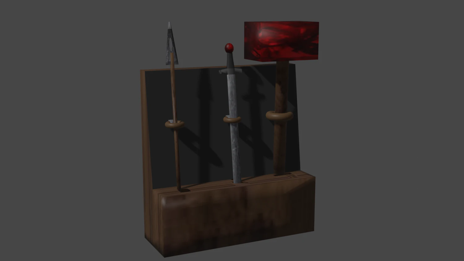 rack 3D Model .c4d .max .obj .3ds .fbx .stl .blend