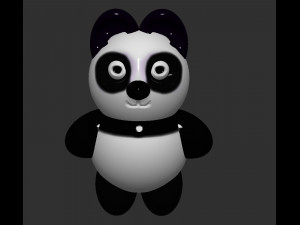 panda 3Dモデル