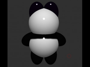 panda 3Dモデル
