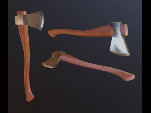 axe 3D-Modell