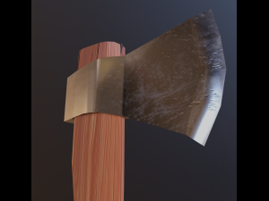 axe Modelo 3D