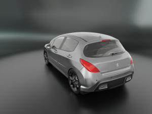 peugeot 308 t7 Modèle 3D