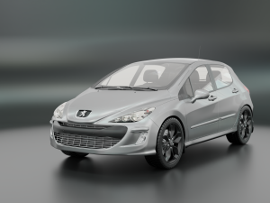 peugeot 308 t7 Modèle 3D