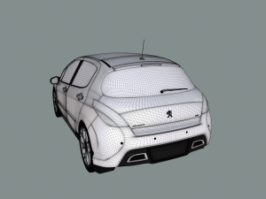 peugeot 308 t7 Modèle 3D