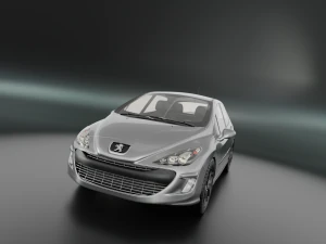 peugeot 308 t7 Model 3D