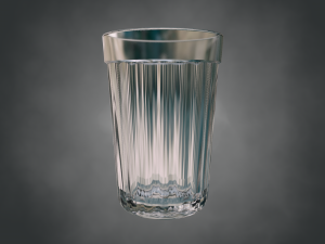 glass tumbler of the ussr 3D 模型
