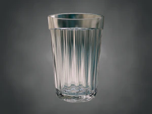 glass tumbler of the ussr 3D Model
