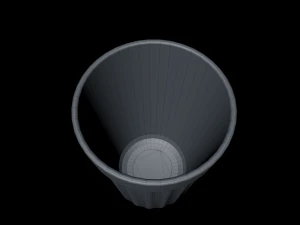 glass tumbler of the ussr 3D Model
