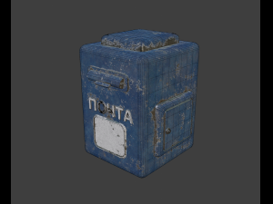 mailbox 3D 模型