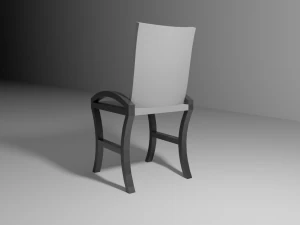low poly chair 3D Model