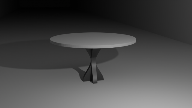 low poly table Model 3D .c4d .max .obj .3ds .fbx .stl .blend 
