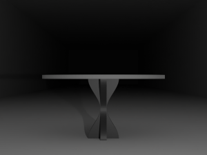 low poly table Model 3D