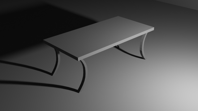 low poly table ver 2 3D Model .c4d .max .obj .3ds .fbx .stl .blend 