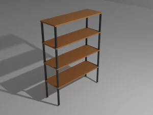 estrelagem de baixo poli Modelo 3D