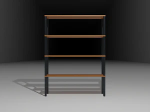low poly stellage 3D Model