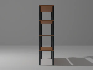 low poly stellage 3D Model