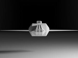 low poly airplane ver 1 3D Model