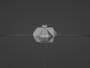 low poly airplane ver 1 3D Model