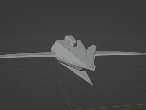 low poly airplane ver 1 3D Model