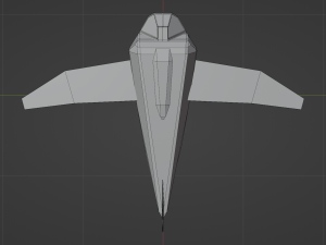 low poly airplane ver 1 3D Model