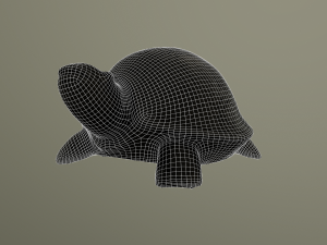 russian sculpture turtle Modèle 3D