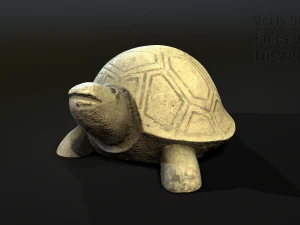 rus heykel kaplumbağası 3D Model