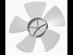 ventola di ventilazione pala da 20 cm Modello 3D