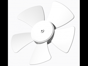 ventilation fan 20cm blade Modèle 3D