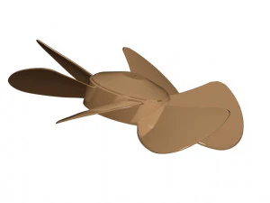 ventilation fan30cm blade 3D Model