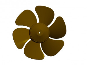 ventilation fan 25cm blade Modèle 3D