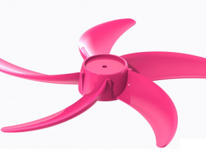 stand and wall fan blade 18in Modèle 3D