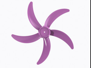 stand and wall fan blade 18in Modèle 3D
