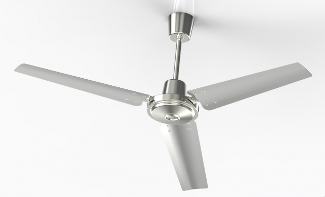 ceiling ng fan 56 in diameter 3Dモデル .c4d .max .obj .3ds .fbx .stl .blend 