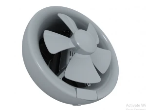 ventilateur 25cm Modèle 3D