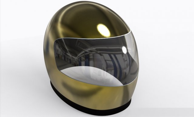 motorcycle helmet shell Model 3D .c4d .max .obj .3ds .fbx .stl .blend 