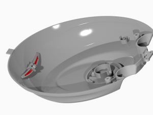 ariston electric water heater 3D-Modell