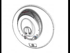 ariston electric water heater 3D-Modell