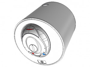 ariston electric water heater 3D-Modell